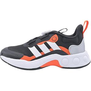 Adidas NITROBUBBLE низкие детские беговые кроссовки black white