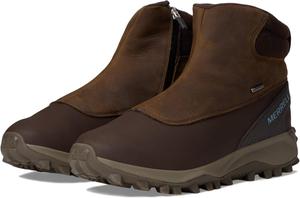 Женские водонепроницаемые зимние ботинки Merrell Thermo Kiruna Mid с молнией, Clay