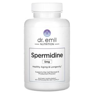 Спермидин Dr. Emil Nutrition 5 мг, 60 капсул (2,5 мг на капсулу)