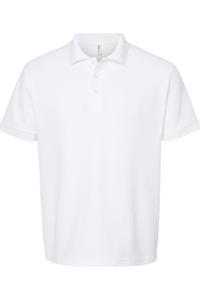 Спортивное поло Tultex Unisex 50/50, белый