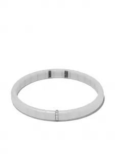 Браслет Sfera из белого золота с бриллиантами и белой керамикой Roberto Demeglio