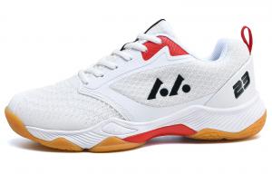 LEFUS Низкие кроссовки для бадминтона с амортизацией, противоскользящим и износостойким покрытием, унисекс, белые, красные