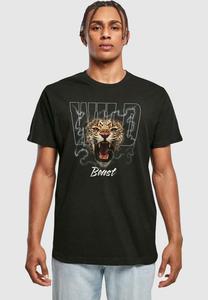 Футболка с принтом WILD BEAST Mister Tee, черный