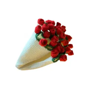 Творческая DIY букет плед роза плюшевая кукла 70см высота MIXIANG