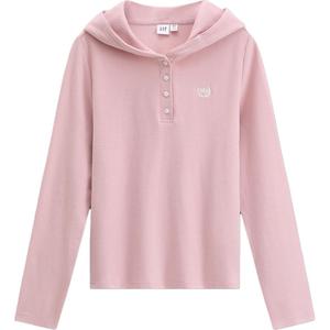 Свитшот женский GAP, светло-розовый