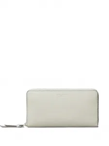 Континентальный кошелек Romy на молнии Tory Burch, серый
