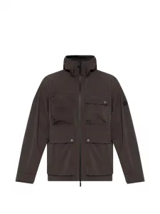 Ветровка с капюшоном Arcturus Moncler, коричневый