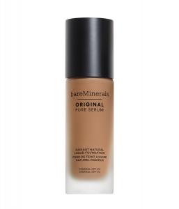 Жидкая основа bareMinerals Original Pure Serum Radiant Natural Liquid Foundation, Nr. 4 - Medium Deep Neutral, 30 ml