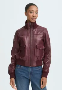 Кожаная куртка денни Oxmo, Burgundy