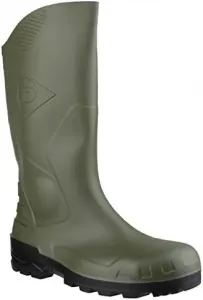 Унсекс-сапоги Wellington от DUNLOP, зеленый/черный