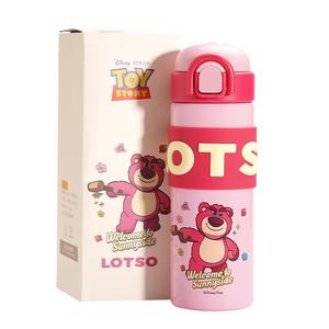 Термокружка Lotso High End Insulated с Микки Маус/Базз Лайтер 550 мл большая вместимость Disney