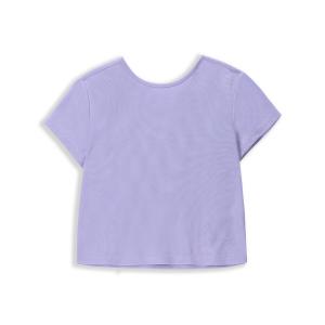 LEMON EXPLORE Детская мультиспортивная футболка-кроп-топ WL4 фиолетовая