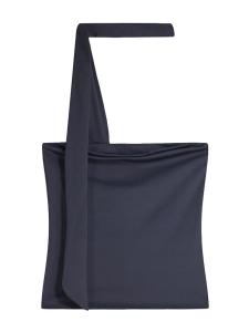 Топ Bershka, темно-синий