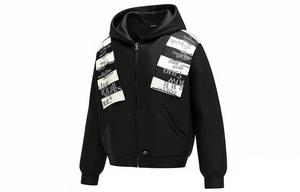 Толстовка Unisex Hooded Moderate Heavyweight ZIAREL, черный with removable logo