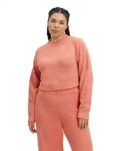 Женский укороченный свитер Heddie, цвет «пустынный коралл», вязаный, с высоким воротником, GBO92 Ugg