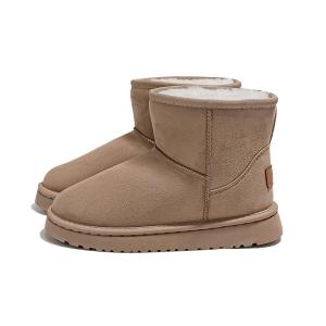 PAUL FRANK Термостойкие абразивостойкие амортизирующие утепленные удлиняющие силуэт короткие ботинки женские Camel