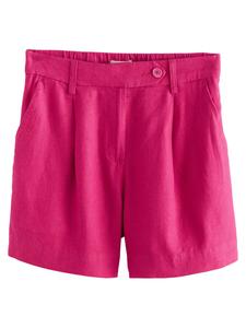 Обычные брюки со складками спереди Next, цвет Magenta