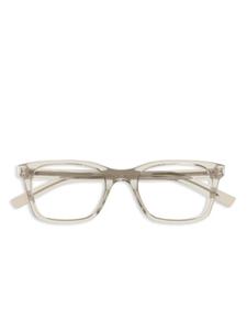 Saint Laurent Eyewear очки в прозрачной оправе, нейтральный