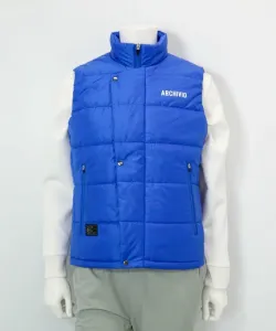 Хлопковый подводный жилет на молнии Archivio, цвет Blue(065)