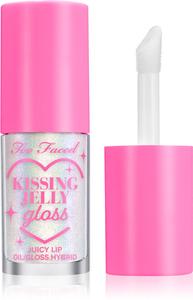 Блеск для губ Kissing Jelly с маслом, интенсивно увлажняющий Too Faced, atspalvis strawberry frosting 4,5 мл