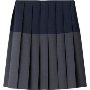 MIU MIU Юбка из мохера Kid Mohair цвет Hematite/Navy