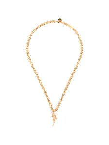 Ожерелье с кулоном в виде херувима Leonardo Valentini, золотой