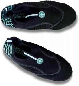 Женские и мужские водные тапочки быстросохнущие с сетчатым верхом и резиновой подошвой Kaka'Ako Kasuals, шалфейный