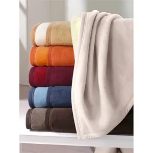 Плед Biederlack, темно-коричневый