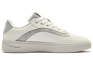 Кроссовки для скейтборда женские низкие микрокристаллические белый облачно-туманные серый Erke