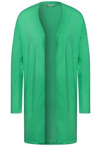 Вязаный кардиган STREET ONE, зеленый