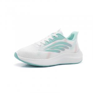 Дышащие низкие кроссовки для тренировок и бега BIDE·PAN, белый зеленый