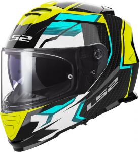 Шлем LS2 ff800 storm ii tracker, Black/Neon Yellow