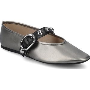Балетки Naveah с заклепками Journee, цвет pewter