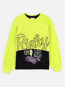 Толстовка желто-черного цвета Coccodrillo