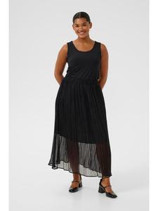 KAFFE curve Юбка KCperi А-образного силуэта, темно-черная