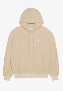 Флисовый джемпер TEDDY HOODIE Even&Odd, молочный