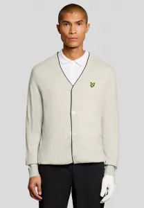 Легкий кардиган для гольфа средней длины Lyle & Scott, W Cloud