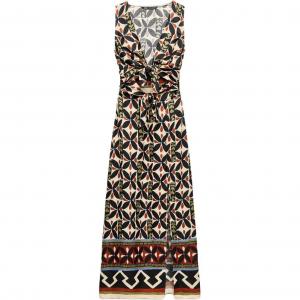 Платье без рукавов женское многоцветное Zara