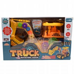 Экскаватор Автомобильный Игрушечный Свет Звуковой Механизм На Аккумуляторе Midex