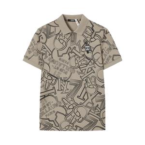 KARL LAGERFELD / Karl Lagerfeld Jeans Футболка-поло Karl Lagerfeld SS25 мужская khaki