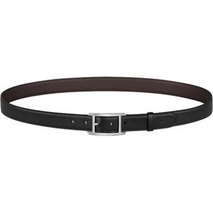 Cartier Двусторонний ремень из зерненой кожи крупного рогатого скота Unisex Black/Brown Ширина 3cm