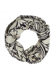 s.Oliver Шарф-труба в цвете Black, Natural White