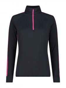 Функциональная рубашка с длинными рукавами черного цвета CMP