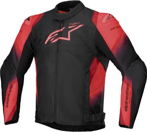 Водонепроницаемая текстильная мотоциклетная куртка Alpinestars t-sp 1 v2, Black/Red