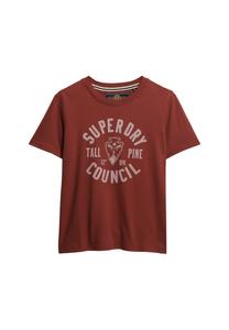 Рубашка Superdry, бордовый