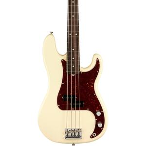Fender American Professional II Precision Bass Накладка на гриф из палисандра олимпийского белого цвета