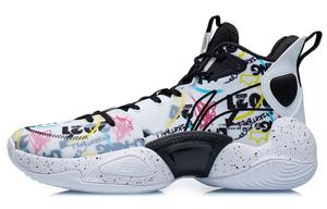 Баскетбольные кроссовки Power Men Mid-top Standard Белый/черный/желтый/красный/синий Lining