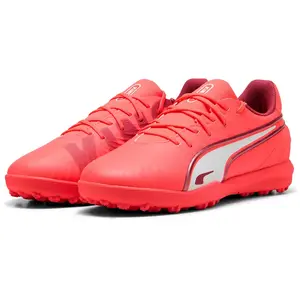 Футбольные бутсы Puma King Match TT, красный