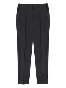 Зауженные шерстяные брюки Slowear, серый