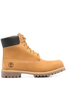 Мужские ботинки Timberland Premium кожаные с подкладкой из искусственного меха, желтый